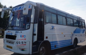 32Seater Bus hire or rent for 29rs per KM in Bangalore